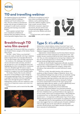 Desang diabetes magazine, diabetes news