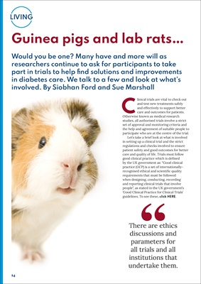 Desang diabetes magazine, diabetes news