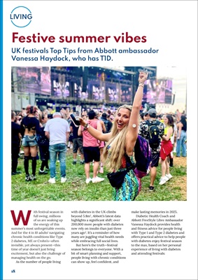 Desang diabetes magazine, diabetes news