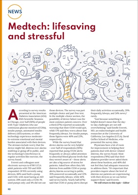 Desang diabetes magazine, diabetes news