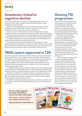 Desang diabetes magazine, diabetes news
