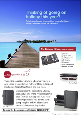 Desang diabetes kitbags, bag for diabetes kit