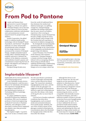 Desang diabetes magazine, diabetes news