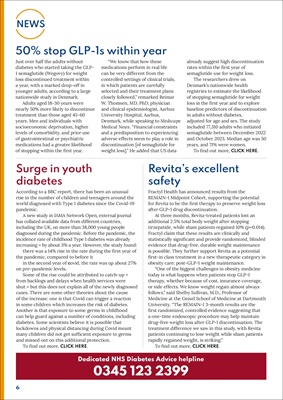 Desang diabetes magazine, diabetes news