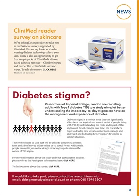 Desang diabetes magazine, diabetes news