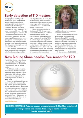 Desang diabetes magazine, diabetes news