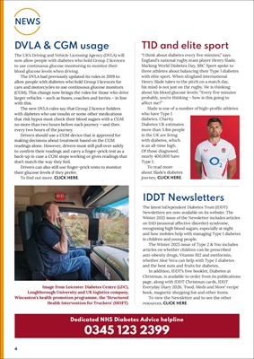 Desang diabetes magazine, diabetes news