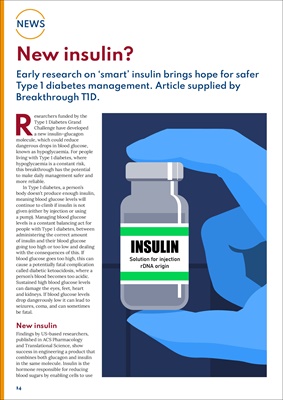 Desang diabetes magazine, diabetes news