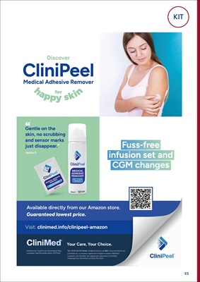 Diabetes kit, diabetes management equipment, diabetes technology, diabetes devices, CliniMed, CliniP