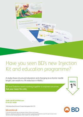 BD, Becton Dickinson, injection kit, injection technique, injecting insulin, injection education, fr