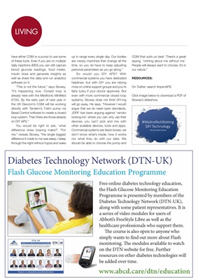 ABCD DTN Diabetes Technology Network, Flash Glucose Monitoring education programme