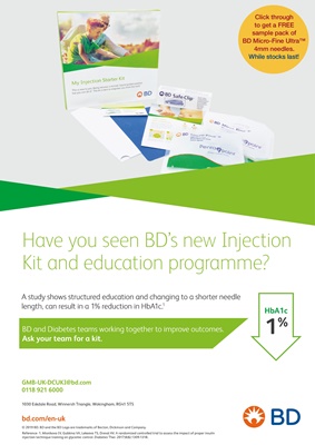 BD, Becton Dickinson, injection kit, injection technique, injecting insulin, injection education, fr