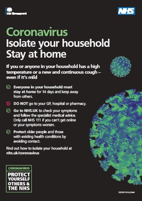 NHS UK coronovirus information