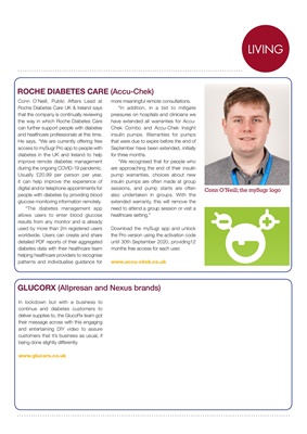 Roche Diabetes Care UK, Roche mySugr, Accu-Chek Combo, Accu-Chek Insight, Conn O'Neill