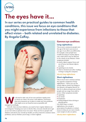 diabetes eye health, Desang Diabetes Magazine, diabetic retinopathy, diabetic macular oedema
