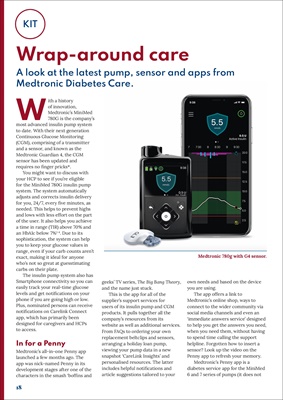 Medtronic MiniMed 780G System Automated for an easier way to stabilise glucose levels