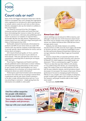 sang diabetes magazine, diabetes diet, diabetic diet, counting carbohydrates, food for diabetes