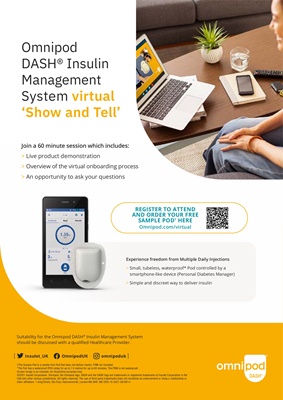 Insulet Omnipod DASH insulin pump with insulin pods, podders, Omnipod DASH Personal Diabetes Manager