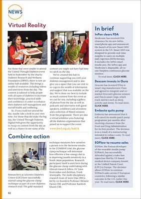 Desang diabetes magazine, diabetes news