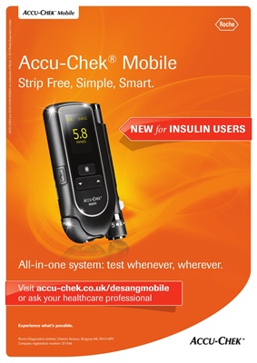 Accu-Chek Mobile blood test meter