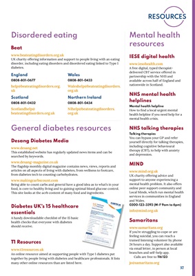 Desang diabetes magazine, diabetes news