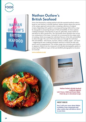 diabetes food information, cooking fish, Nathan Outlaw's British Seafood