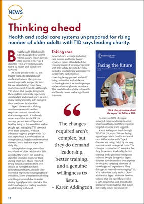 Desang diabetes magazine, diabetes news