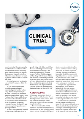 Desang diabetes magazine, diabetes news