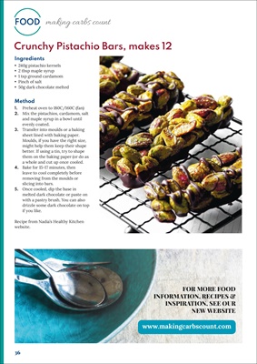 Making Carbs Count, Carbohydrate counting for diabetes, Desang diabetes magazine