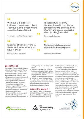 Desang diabetes magazine, diabetes news