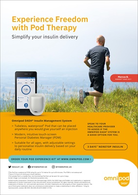 Insulet Omnipod DASH insulin pump with insulin pods, podders, Omnipod DASH Personal Diabetes Manager