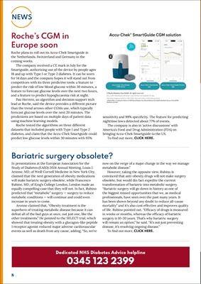 Desang diabetes magazine, diabetes news