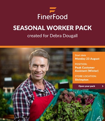 FinerFood Seasonal Worker