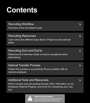 Contents
