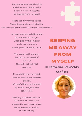 Keeping Me Away From Myself by Catherine Reynolds