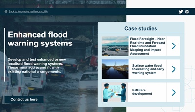 Enhanced flood warning systems