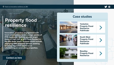 Property flood resilience