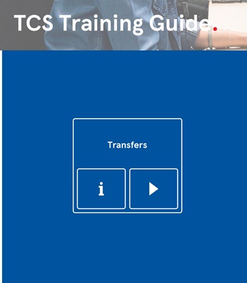 TCS Training Guide