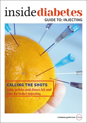 Inside Diabetes Guide to Injection technique by Desang Diabetes media supported by BD (Becton Dickin