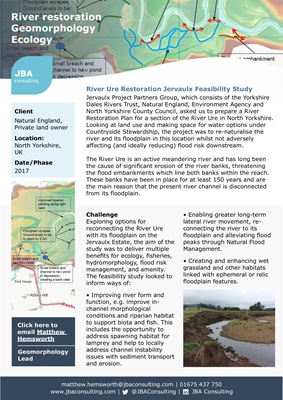 River Ure Restoration Jervaulx Feasibility Study