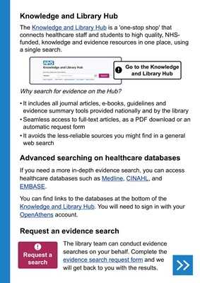 CHFT Library Leaflet - 2026
