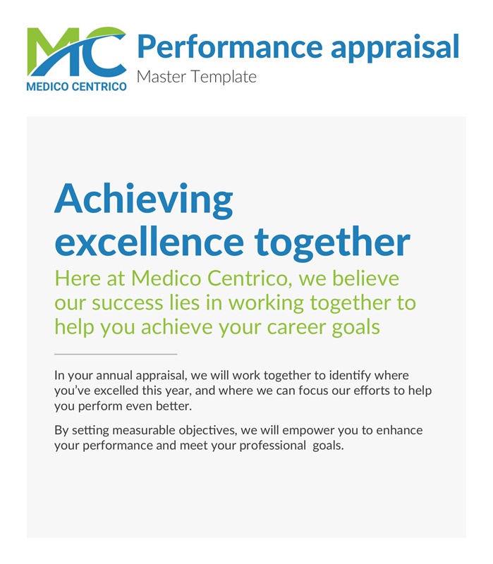 MedicoCentrico Performance Appraisal