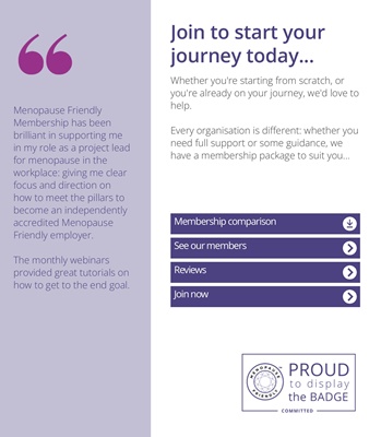 13. Menopause Friendly Employer Awards