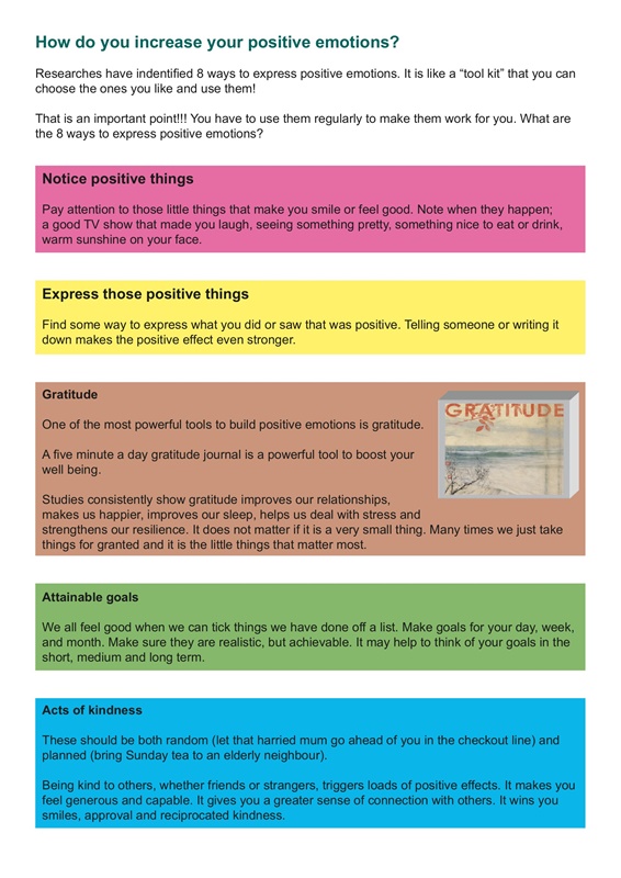 Positive Emotions - 1