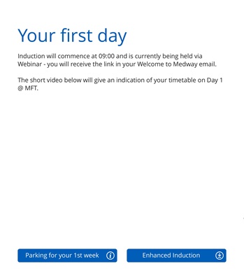 Your First Day