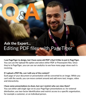 Ask the Expert : Editing PDF files