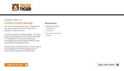 PageTiger Careers
