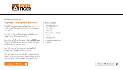 PageTiger Careers